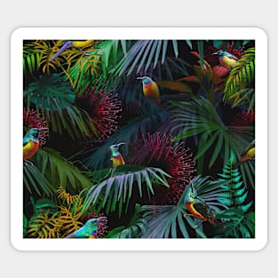 Tropically with Sunbirds Sticker